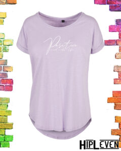 lila plussize dames t-shirt