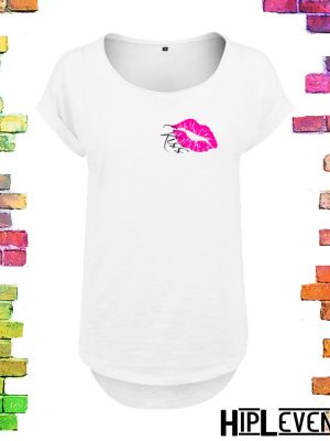 wit Plussize dames t-shirt