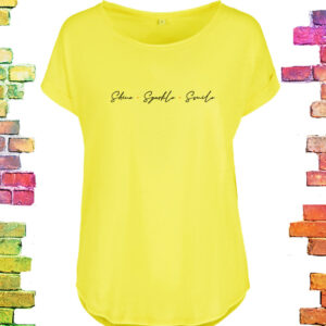 geel Plussize dames t-shirt