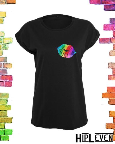 GAY PRIDE TSHIRT Grote maten mode plussize t-shirt zwart PRIDE Month